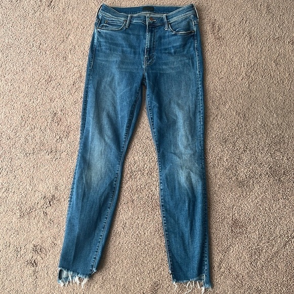 Mother The Stunner Two Step Fray Love For Sail Jeans - Picture 3 of 15